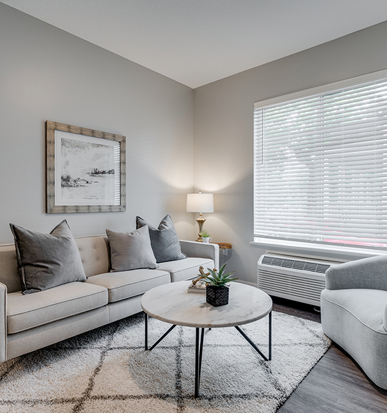 an apartment bedroom